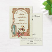 Religiöse spirituelle Bouquet Gebete Heilige Karte (Schreibtisch)