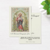 Religiöse spirituelle Bouquet Gebete Heilige Karte (Schreibtisch)