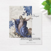 Religiöse spirituelle Bouquet Gebete Heilige Karte (Schreibtisch)