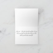 Religiöse spirituelle Ermutigung Bibel Verse Liebe Karte (Innenseite)