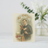 Religiöse St. Gerard Majella Katholische Geburt Postkarte (Stehend Vorderseite)