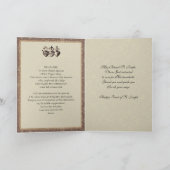 Religiöse St. Joseph Festmahlkarte Karte (Innenseite)