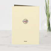 Religiöse St. Joseph Festmahlkarte Karte (Rückseite)