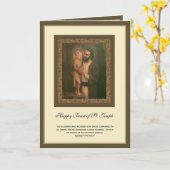 Religiöse St. Joseph Festmahlkarte Karte (Gelbe Blume)