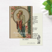 Religiöse St. Joseph Memorare Gebet Heilige Karte (Schreibtisch)