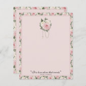 Religiöse St. Therese Zitat Rosen Vintag (Vorne/Hinten)