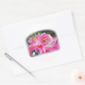 Religiöse Stargazers Runder Aufkleber (Umschlag)