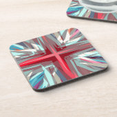 Religiöse Sternexplosion Getränkeuntersetzer (Linke Seite)