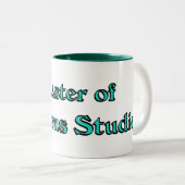Religiöse Studien Zweifarbige Tasse (VorderseiteRechts)