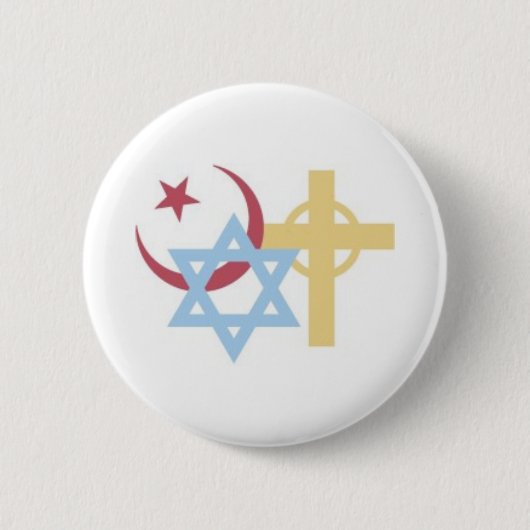 Religiöse Symbole Button (Vorderseite)