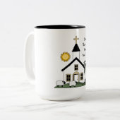 Religiöse Tasse (Vorderseite Links)