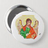 Religiöse Tasten: Archangel Raphael Button (Vorne & Hinten)
