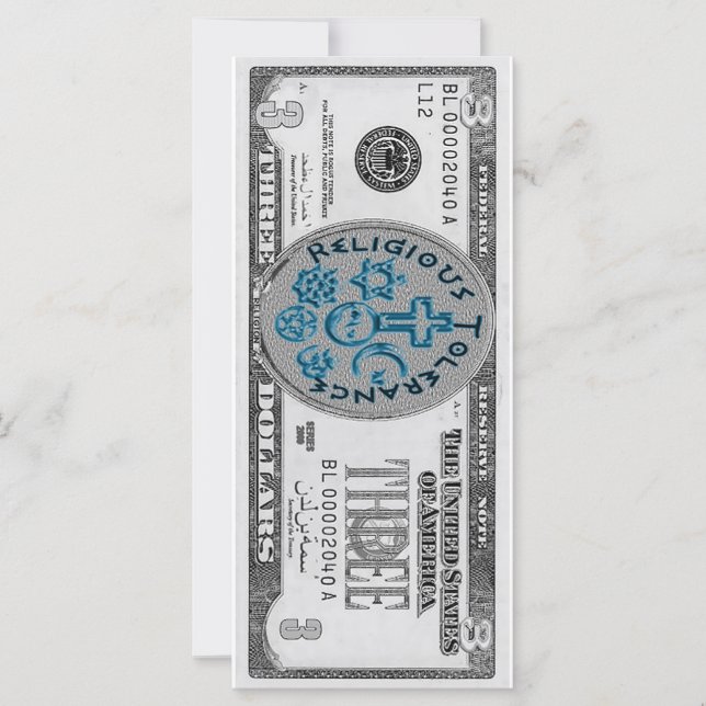 religiöse Toleranz? (Vorderseite)