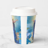 Religiöse Übernahme von Mary Angels katholische Pappbecher (Links)