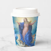 Religiöse Übernahme von Mary Angels katholische Pappbecher (Vorderseite)