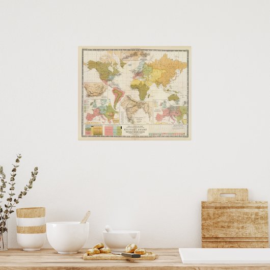 Religiöse Überzeugung Poster (Küche)