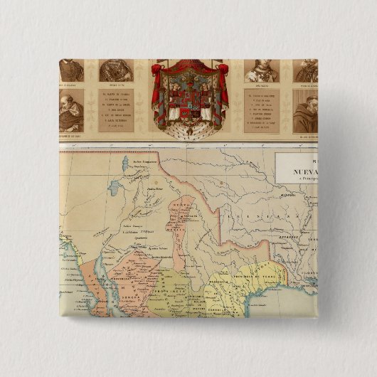 Religiöse und säkulare Figuren Mexikos Button (Vorderseite)