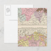 Religiöse und sprachliche Karte der Schweiz (Vorne/Hinten)