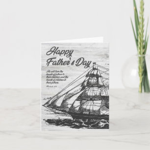 Religiöse Vatertagskarte Bibelvers Karte