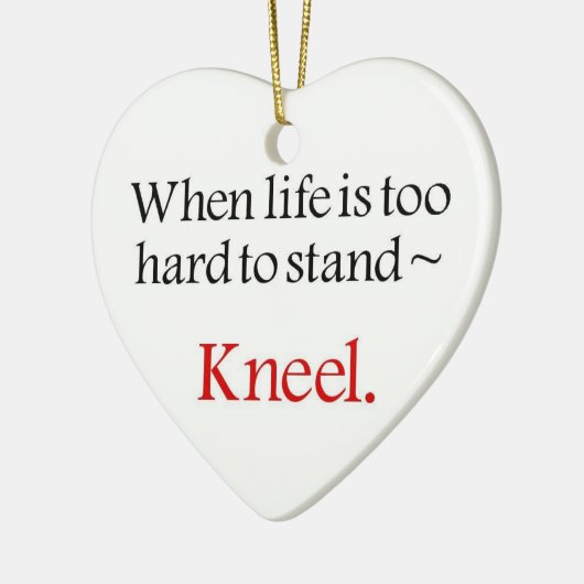 Religiöse Verzierung Keramikornament (Links)