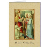 Religiöse Vintage Wedding Scripture (Vorne)