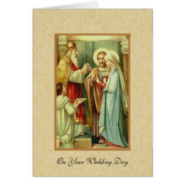 Religiöse Vintage Wedding Scripture