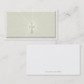 Religiöse Visitenkarte (Vorne/Hinten)