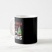 Religiöse Weihnachten Albern Weihnachten ist für J Kaffeetasse (Vorderseite Links)
