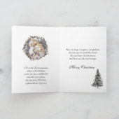 Religiöse Weihnachten Jesus Wasserfarbe Natur (Innenseite)