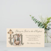 Religiöse Weihnachtsfamilie Jesus Mary Joseph (Stehend Vorderseite)