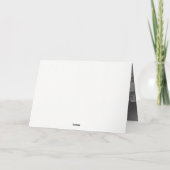 Religiöse WeihnachtsFoto-Karte Feiertagskarte (Rückseite)