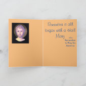 Religiöse Weihnachtskarte 2020 mit Insider-Nachric Karte (Innenseite)