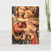 Religiöse Weihnachtskarte Personalisieren Text Gru Karte (Vorderseite)