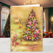Religiöse Weihnachtskarte, persönliche Unterschrif