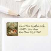 Religiöse Weihnachtskrippe Heilige Familie Jesus