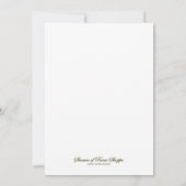 Religiöse Weihnachtskrippe Jesus Party Einladung (Rückseite)