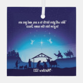 Religiöse Weihnachtsschmuck (Rückseite)