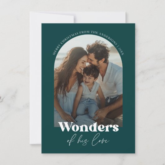 Religiöse Wunder seiner Liebe Weihnachten (Vorderseite)