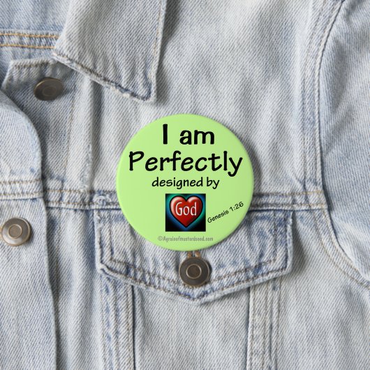 Religiöse Zitate Button (Beispiel)