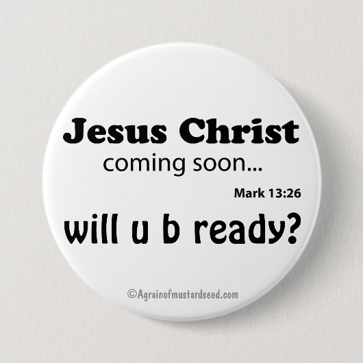 Religiöse Zitate Button (Vorderseite)
