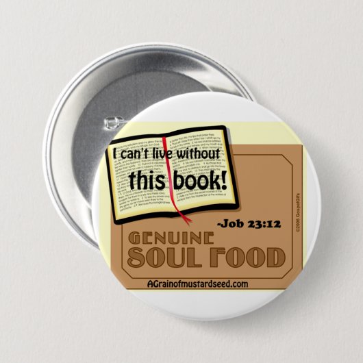 Religiöse Zitate Button (Vorne & Hinten)