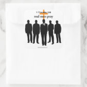 Religiöse Zitate Quadratischer Aufkleber (Tasche)