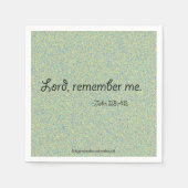 Religiöse Zitate Serviette (Vorderseite)