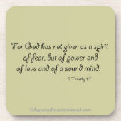 Religiöse Zitate Untersetzer (Vorderseite)