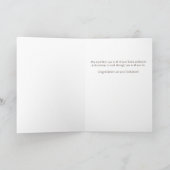 Religiöser Abschluss Herzlichen Glückwunsch Sprich Karte (Innenseite)