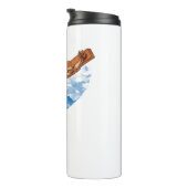 Religiöser Christlicher Glaube Gott ist Papst Jesu Thermosbecher (Nach rechts gedreht)