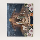 Religiöser Christlicher Weihnachtsabend Puzzle (Vertikal)