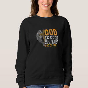 Religiöser Jesus Christlicher Gott ist guter Herr Sweatshirt