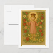 Religiöser Jesus Christus der katholische König Postkarte (Vorne/Hinten)