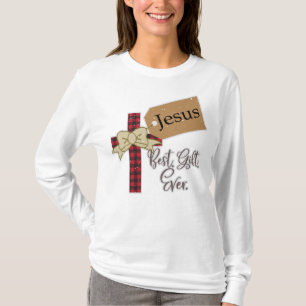 Religiöser katholischer Weihnachtsspruch christlic T-Shirt